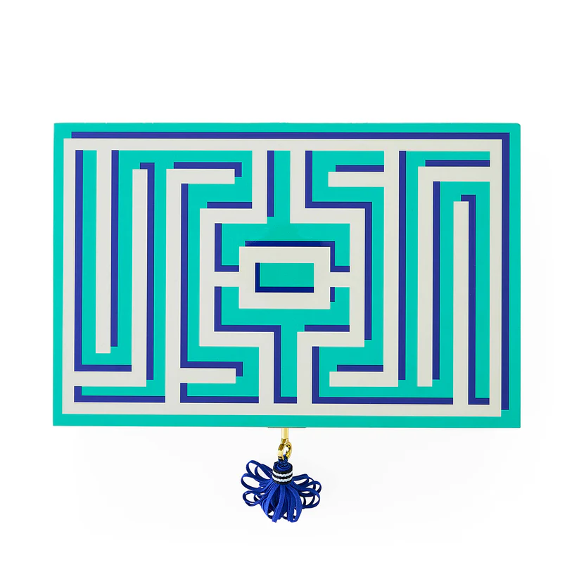 Labyrinth Lack-Schmuckbox Eden
